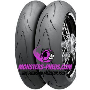 pneu moto Continental ContiAttack SM EVO pas cher chez Monsters Pneus