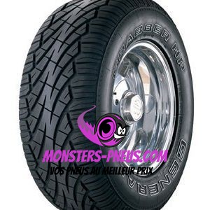 Pneu General Tire Grabber HP 255 60 15 102 H Pas cher chez Monsters Pneus